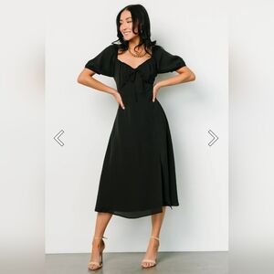 Baltic Born Cadence Midi Black Dress